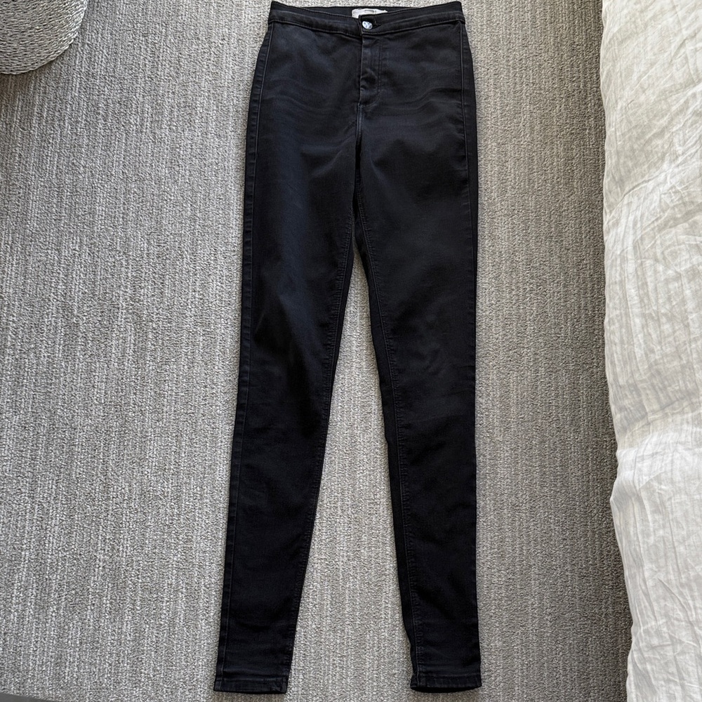 Topshop Black Skinny Women's Jeans